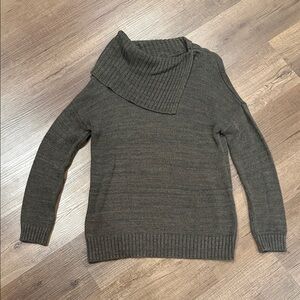 Matty M Olive Cowl Neck Sweater